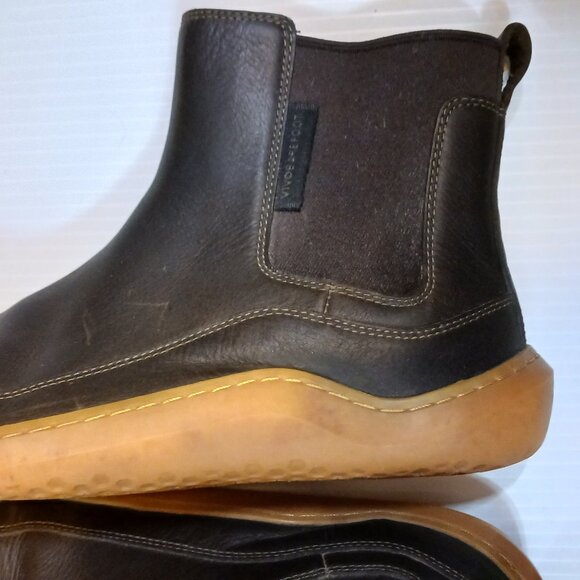 Vivo Barefoot Brown Leather Boots - Picture 3 of 6